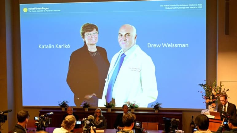 Hungarian and US scientists win Nobel for COVID-19 vaccine discoveries