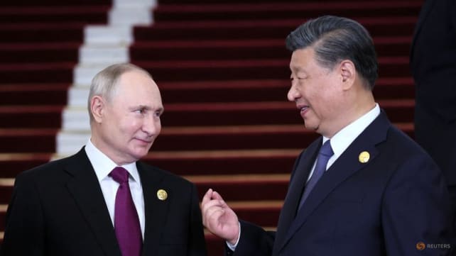 Commentary: Xi-Putin Belt and Road meeting highlights Russia’s role as China’s junior partner