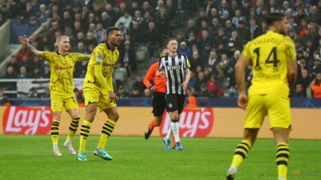 Nmecha strikes to give Dortmund vital win at Newcastle