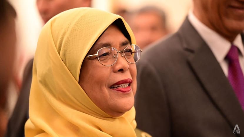 Singapore's former President Halimah Yacob awarded nation's highest civilian honour